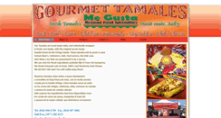 Desktop Screenshot of megustagourmettamales.com